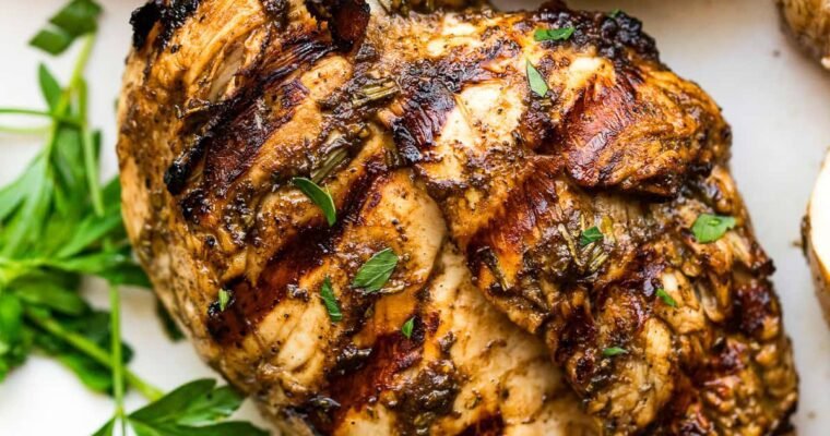 Balsamic Chicken Marinade (For Grilling & Meal Prep)