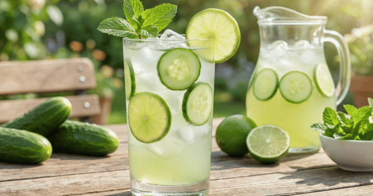 Cucumber Lime Agua Fresca (Refreshing & Easy Summer Drink)