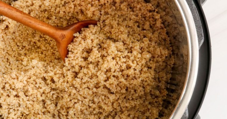 Instant Pot Quinoa (Fool Proof!)