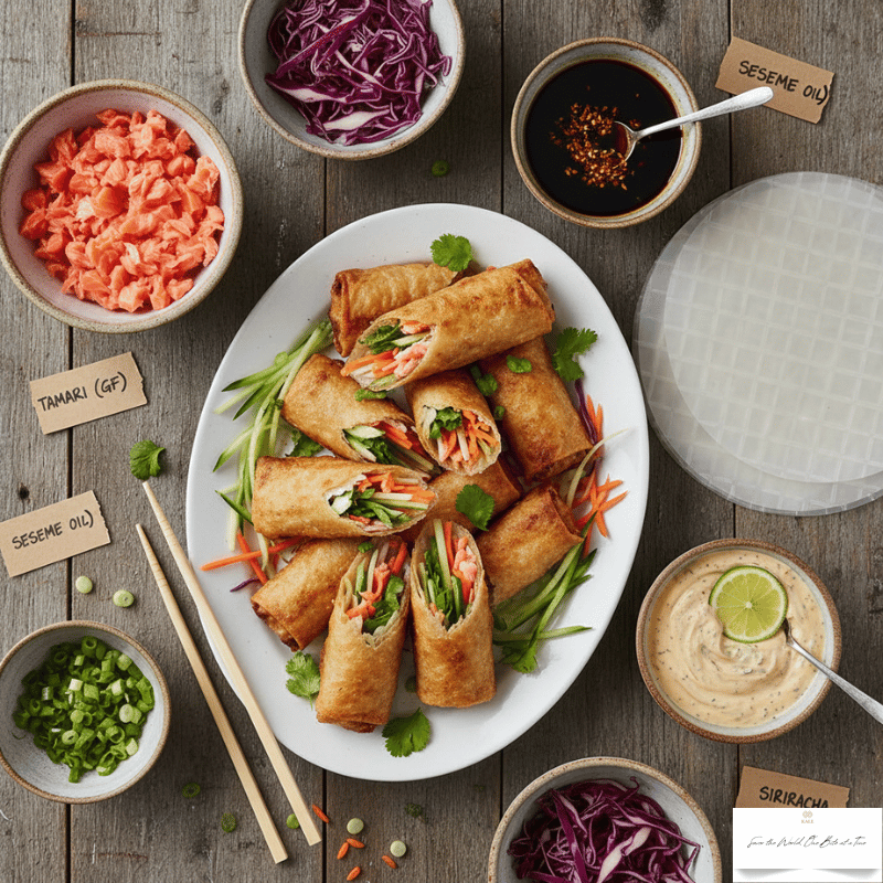 Why You’ll Love These Crispy Salmon Spring Rolls