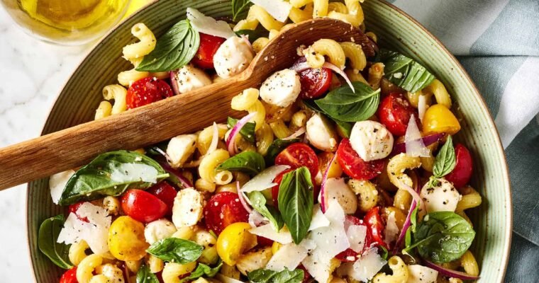 Caprese Pasta Salad Recipe – Love and Lemons Pasta Recipe