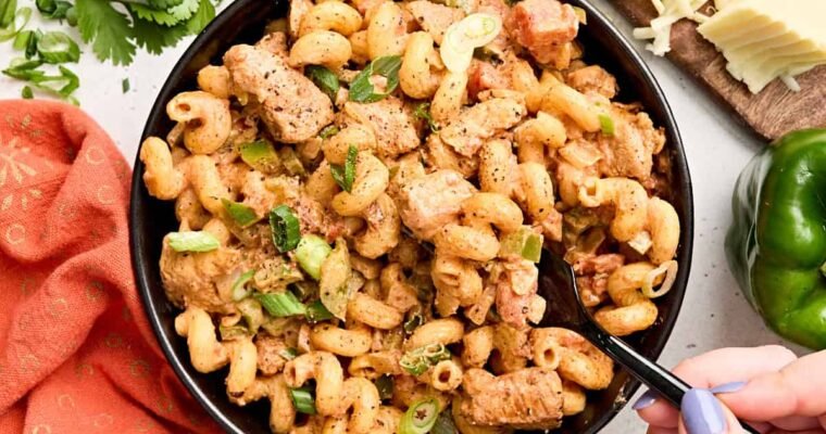 Creamy Chicken Fajita Pasta Recipe Pasta Recipe