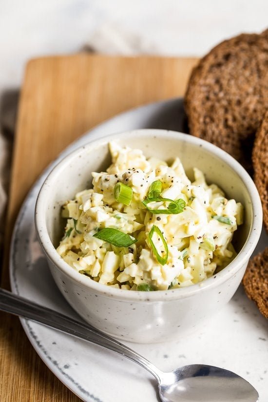 High Protein Egg Salad – Healthy, Low Calorie
