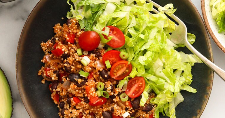 Instant Pot Quinoa Burrito Bowls