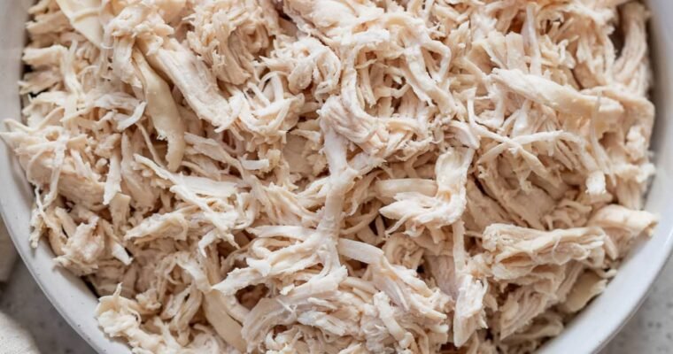 Instant Pot Shredded Chicken (High-Protein, Perfect for Meal Prep)