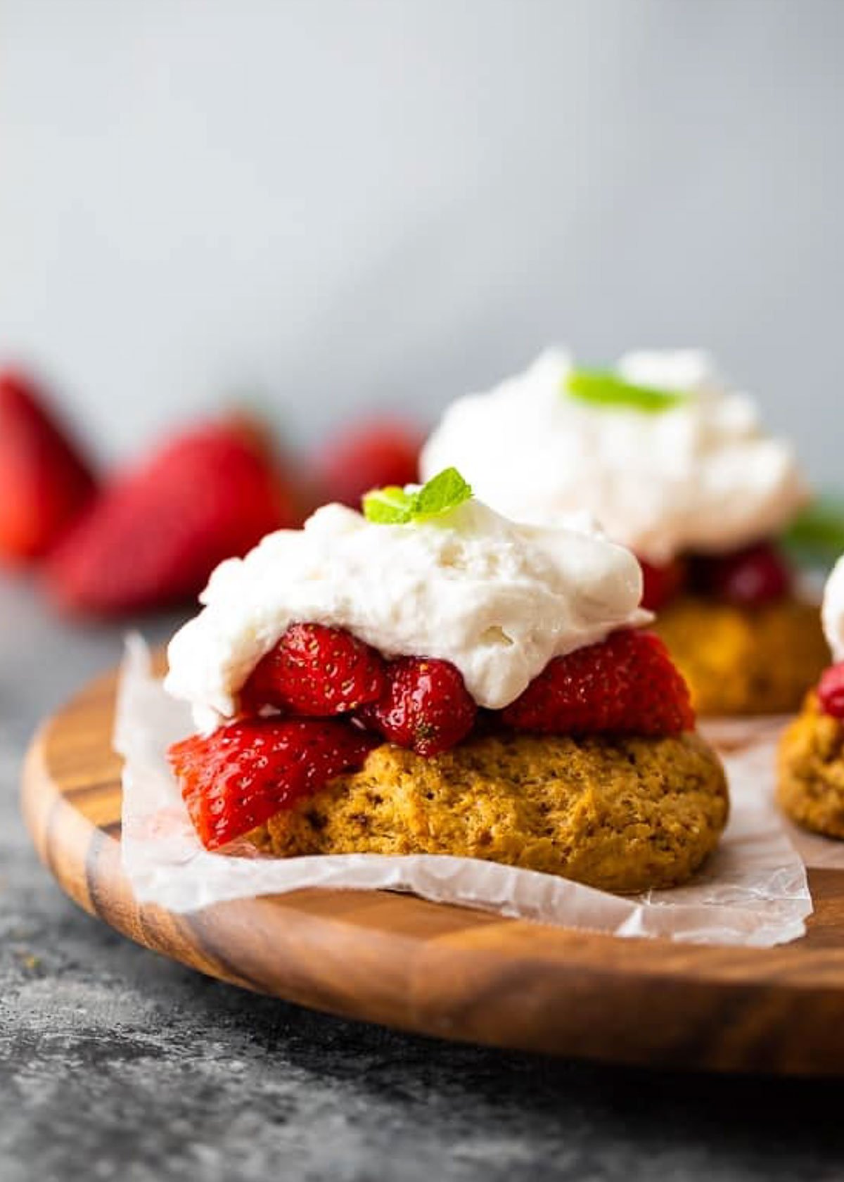 Lightened Up Strawberry Shortcake – Sweet Peas and Saffron