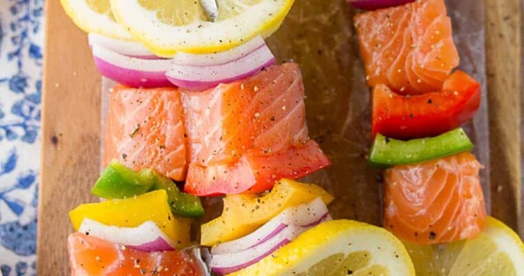 Mediterranean Salmon – Sweet Peas and Saffron