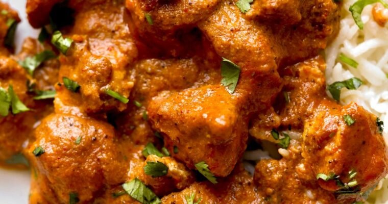 Vegan Tofu Pasanda (Tofu in Indian Velvety Pepita Poppy Seed Sauce)