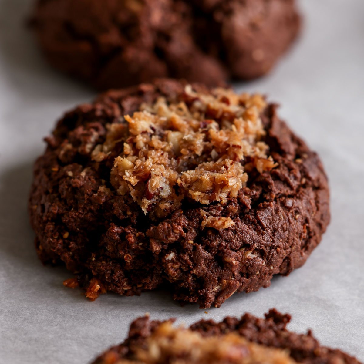 Vegan Vegan German Chocolate Cookies -Vegan Richa