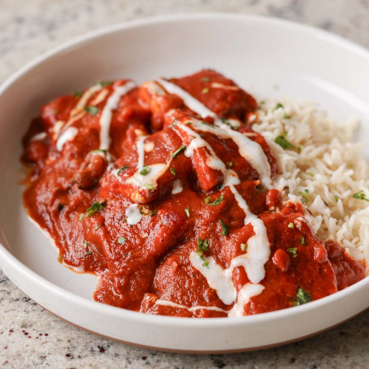 Vegan Vegan Kashmiri Lal “Paneer” Tofu (Lal Chaman)