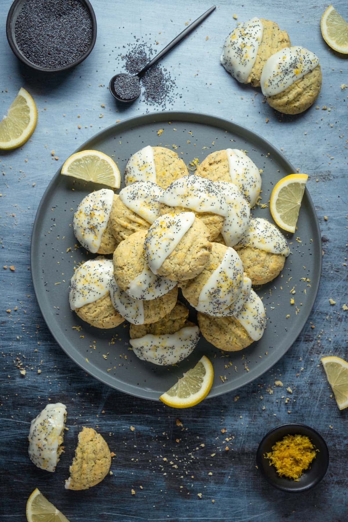 Vegan Vegan Lemon Poppy Seed Cookies