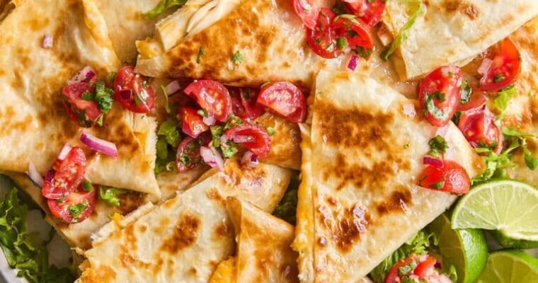 Easy Chicken Quesadillas