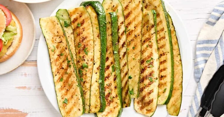 Grilled Zucchini – Budget Bytes
