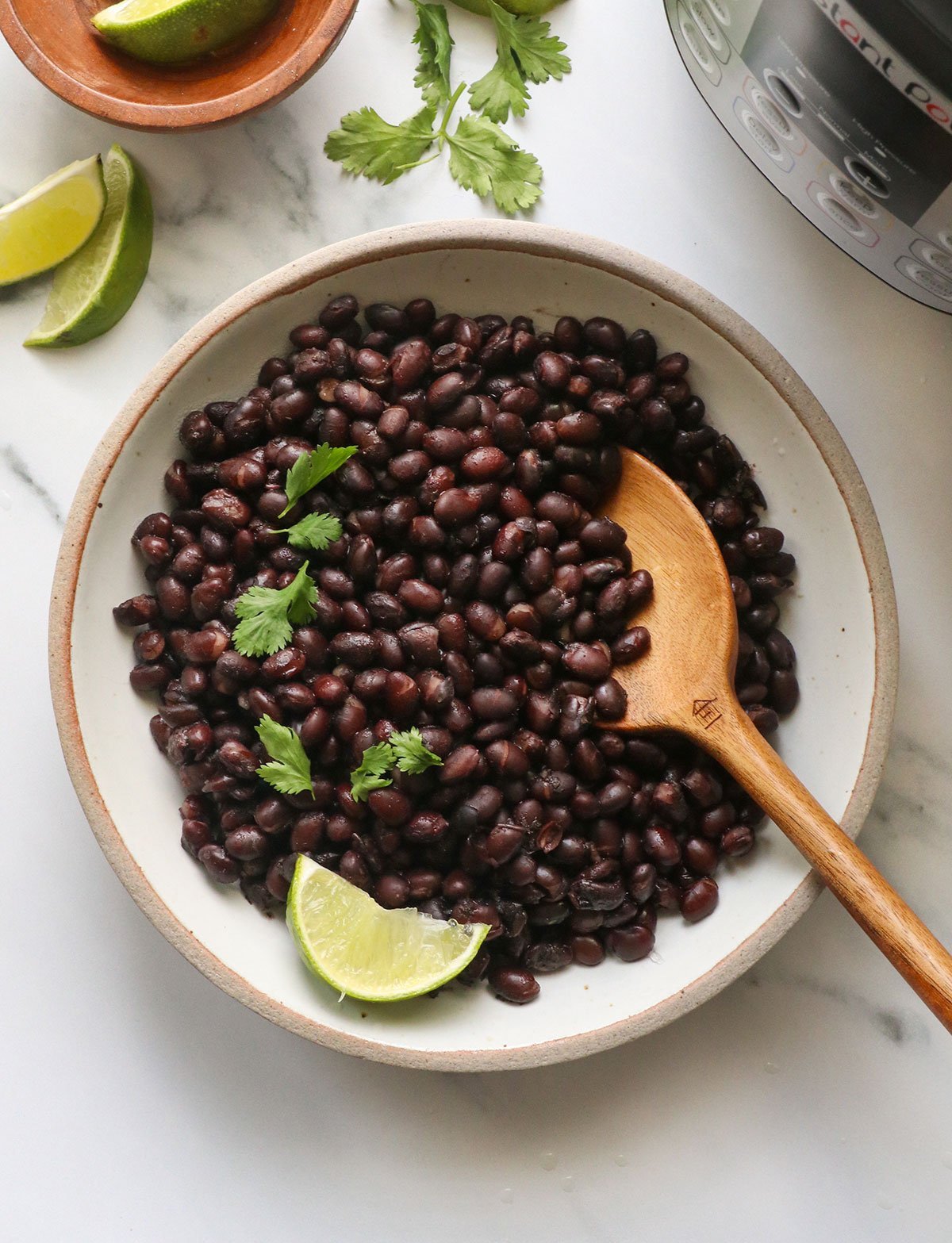 Instant Pot Black Beans (no soak needed!)
