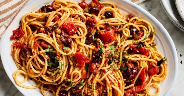 Pasta Puttanesca Recipe – Love and Lemons Pasta Recipe