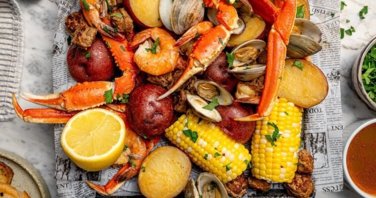 Seafood Boil (One Pot Recipe)