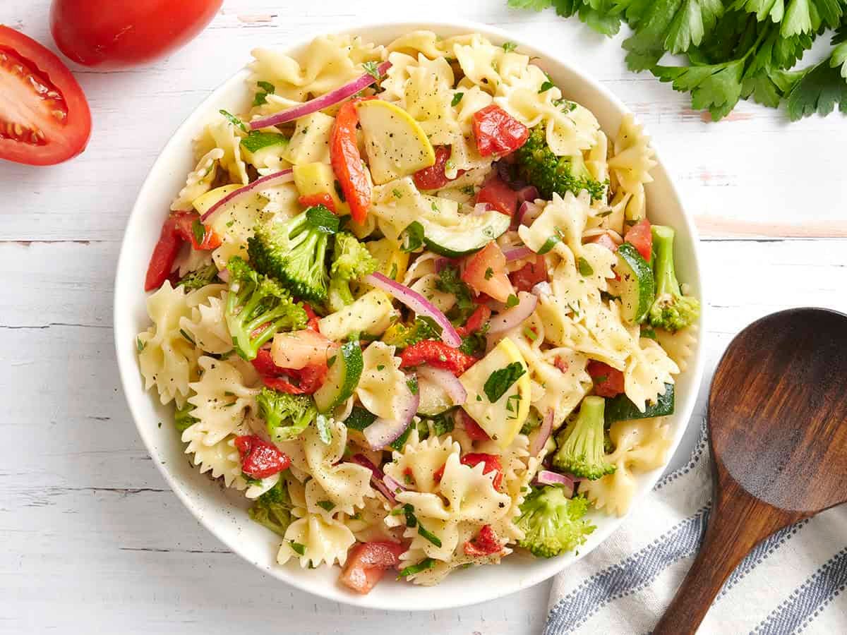 Summer Vegetable Pasta Salad – Budget Bytes Pasta Recipe