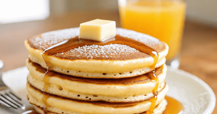 Fluffy Buttermilk Pancakes
