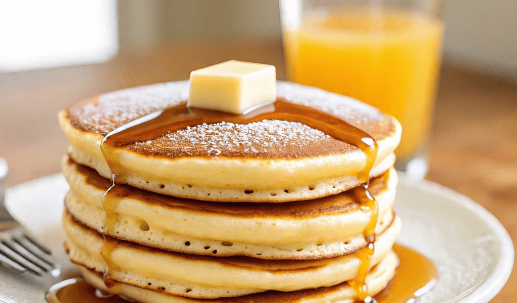 Fluffy Buttermilk Pancakes
