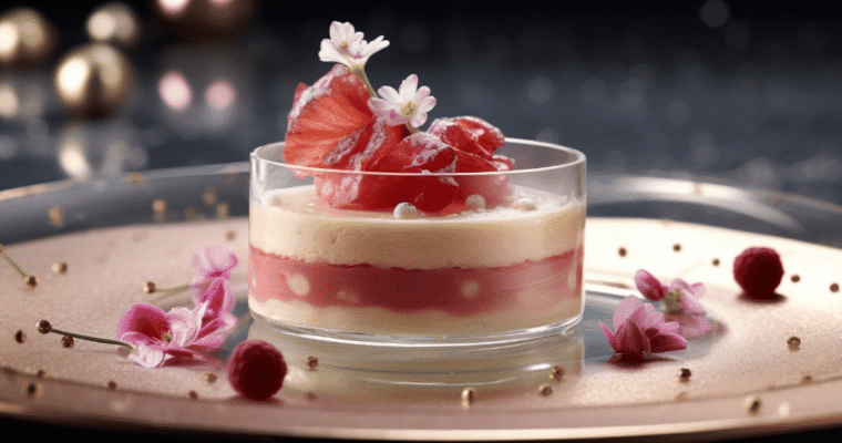 Velvet Rose Panna Cotta