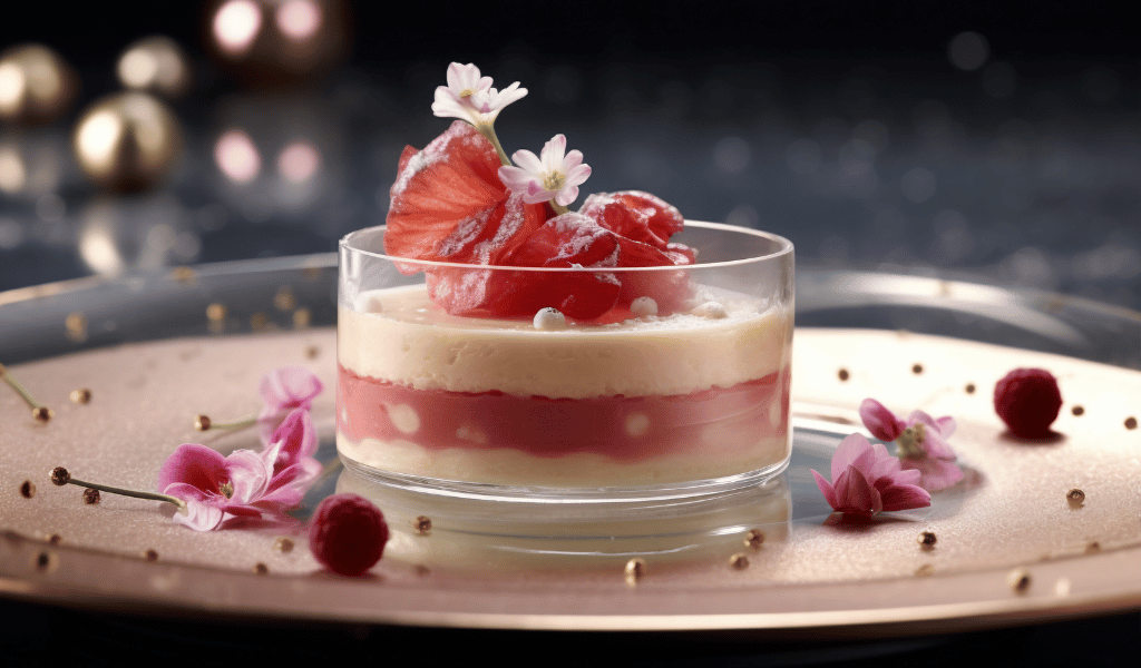 Velvet Rose Panna Cotta