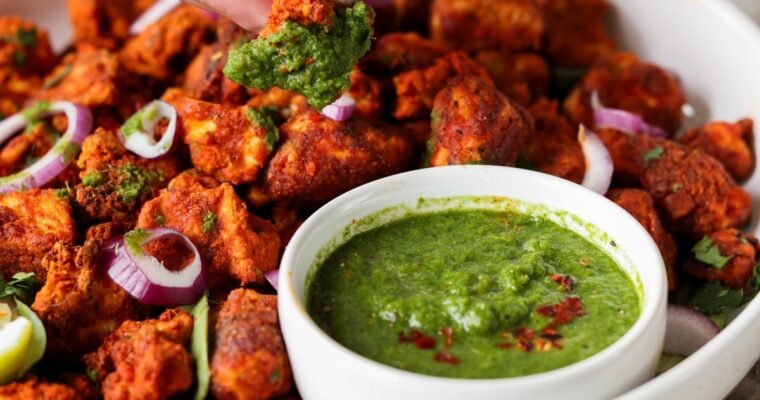 Vegan Tofu Koliwada (Indian Spicy Crispy Tofu)