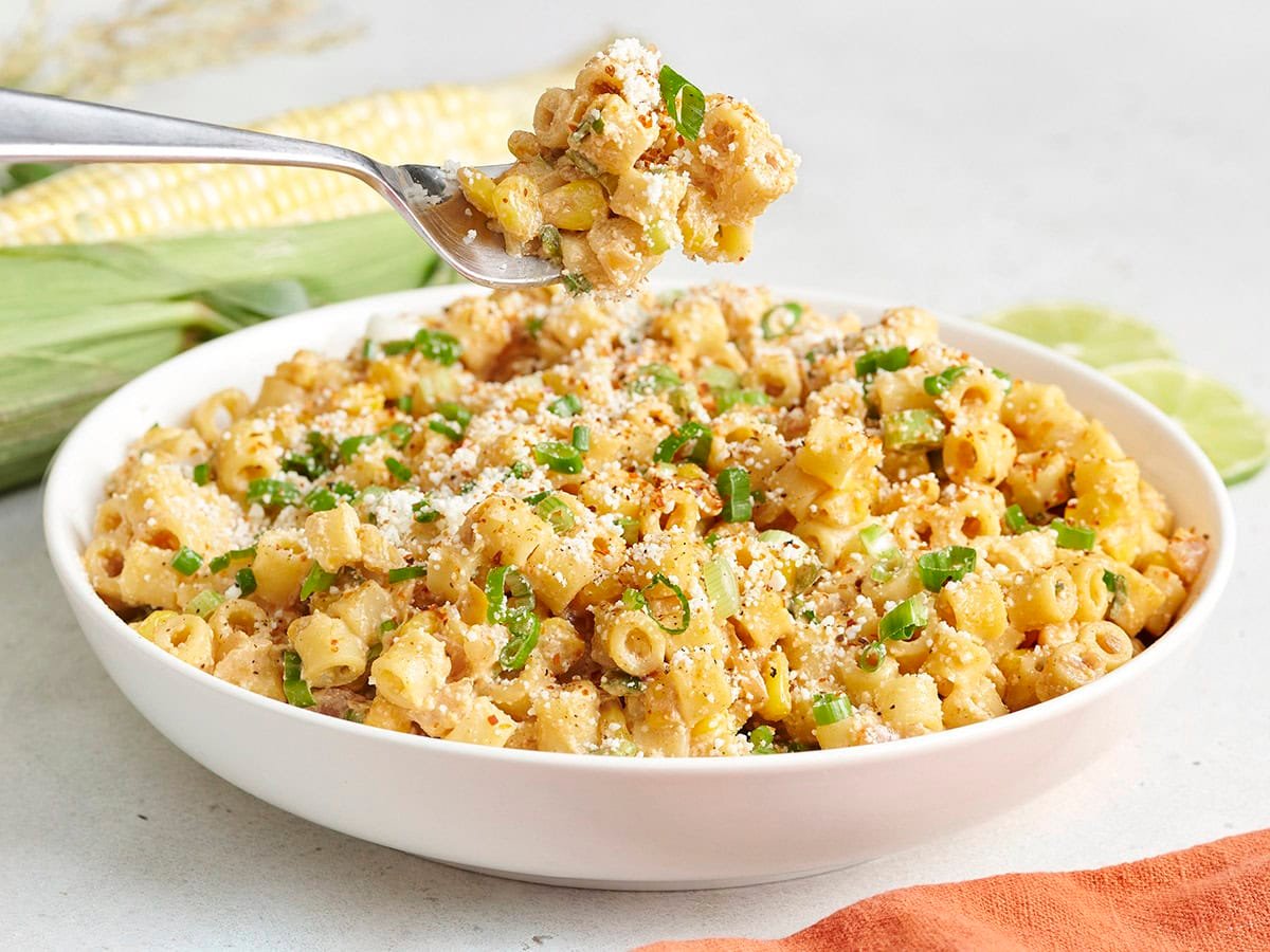 Elote (Street Corn) Pasta Salad Pasta Recipe