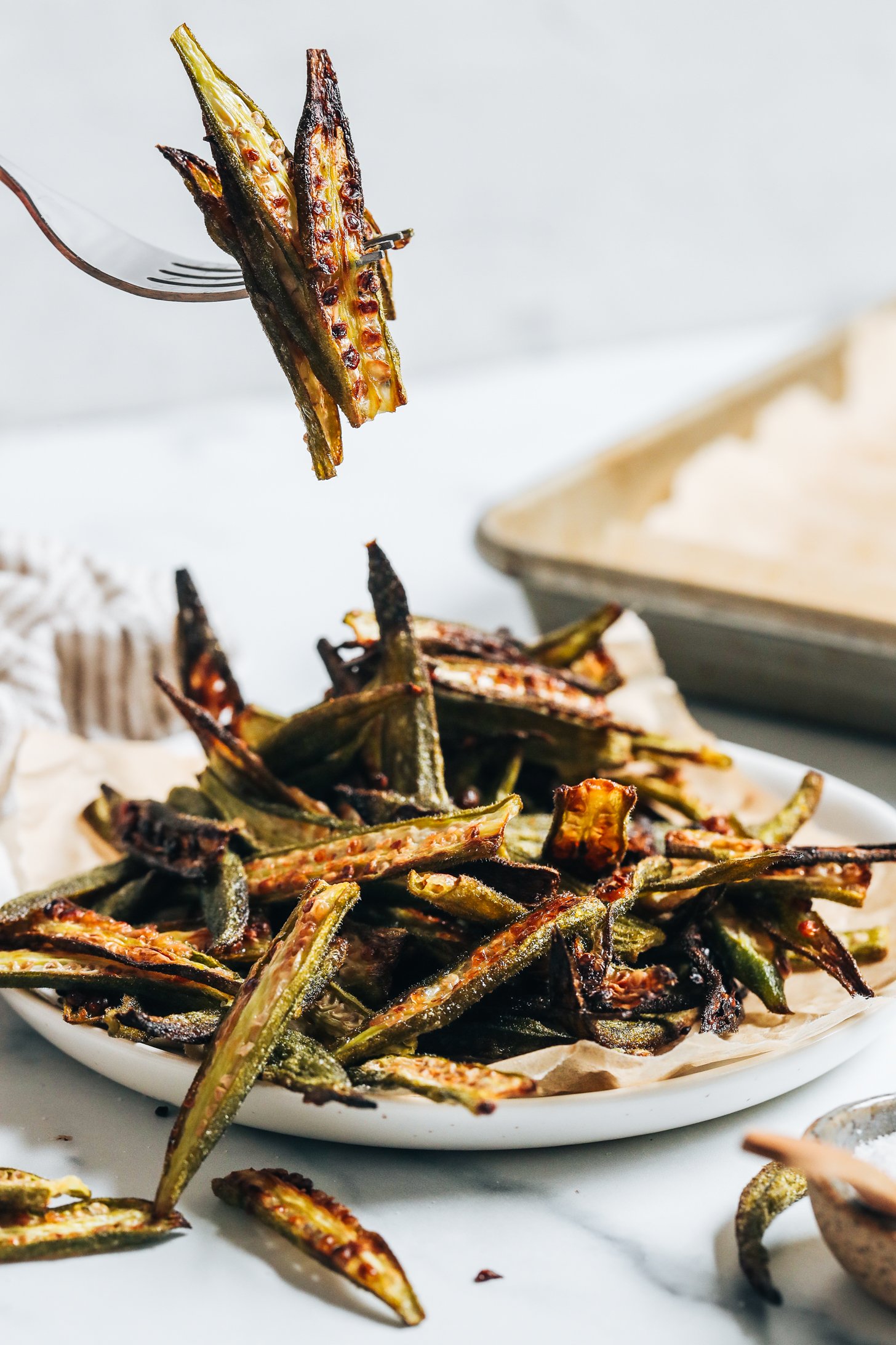 Vegan Crispy Oven Roasted Okra – Minimalist Baker Recipes