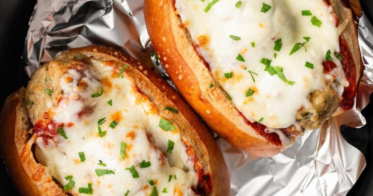 Air Fryer Meatball Subs – Skinnytaste