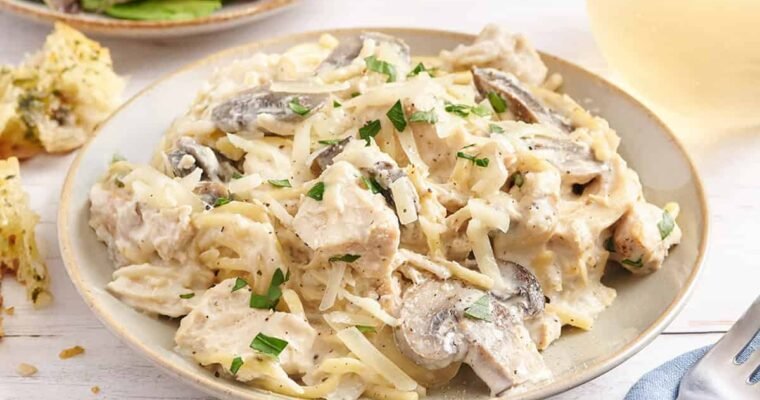 Crockpot Chicken Tetrazzini – Budget Bytes Pasta Recipe