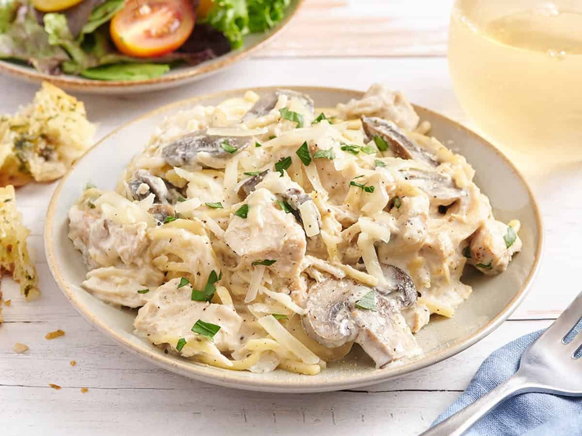 Crockpot Chicken Tetrazzini – Budget Bytes Pasta Recipe