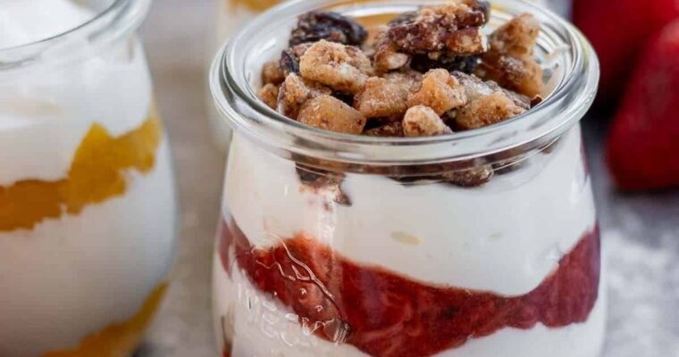 Fresh Fruit Yogurt Parfaits – Sweet Peas and Saffron
