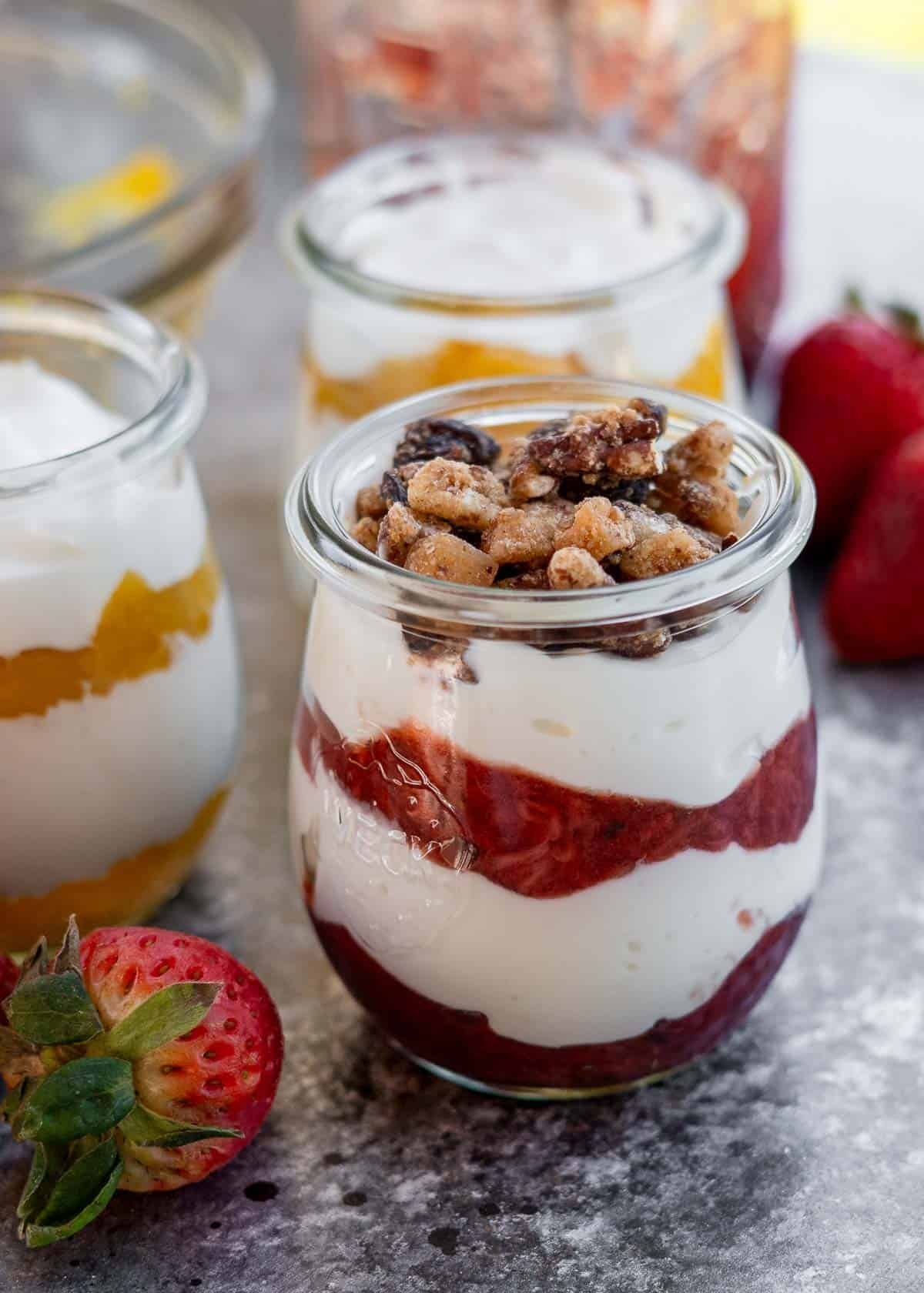 Fresh Fruit Yogurt Parfaits – Sweet Peas and Saffron