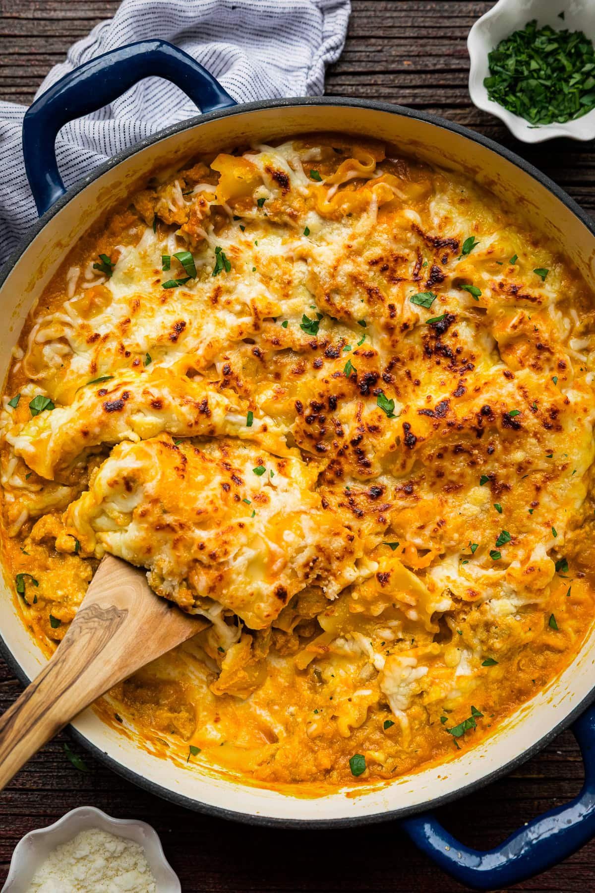 Pumpkin Lasagna Skillet – Skinnytaste