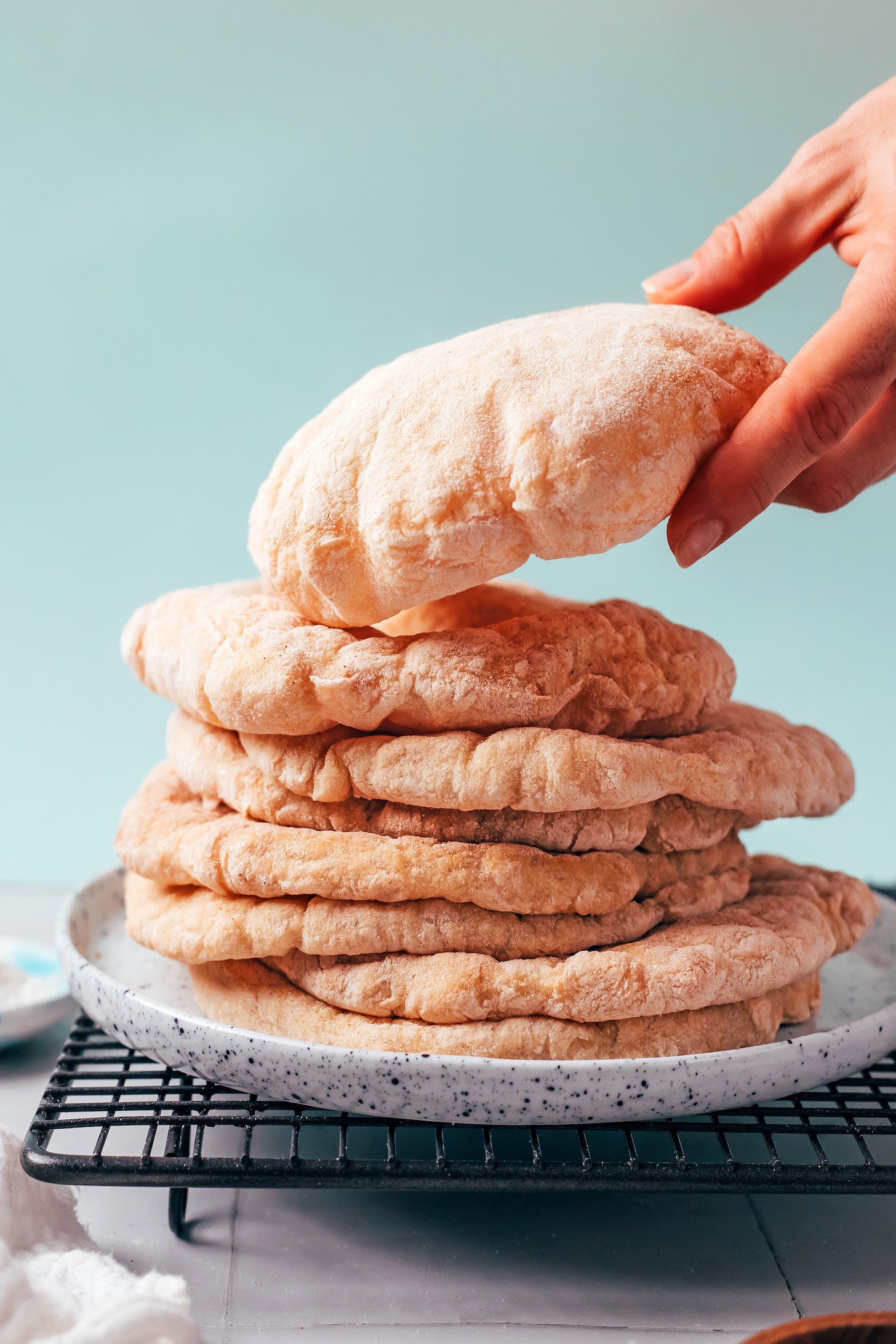 Vegan Pillowy Gluten-Free Pita (from Aran Goyoaga)