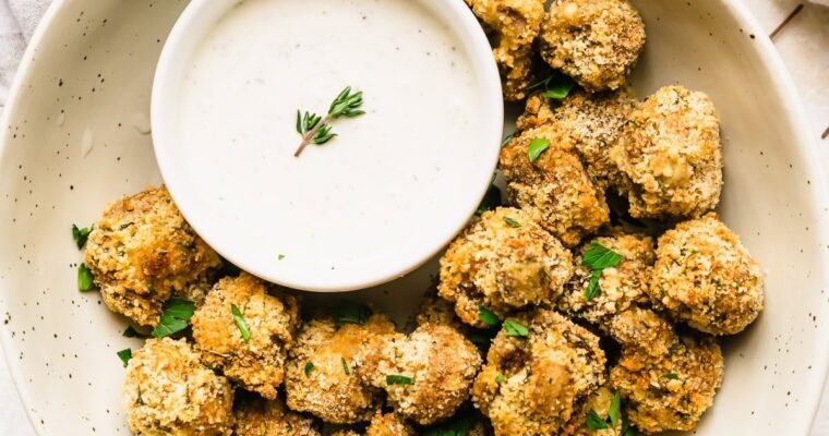 Air Fryer Mushrooms – Skinnytaste