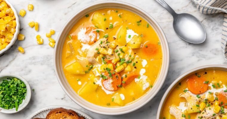 Chicken Corn Chowder | Skinnytaste