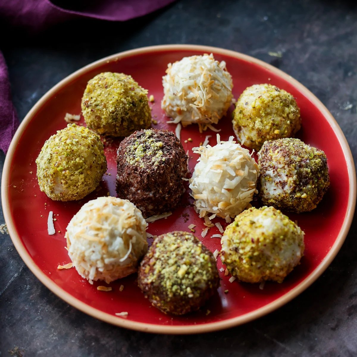 Vegan Kheer Ladoo (Indian Rice Pudding Truffles)