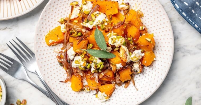Butternut Squash Bake with Goat Cheese
