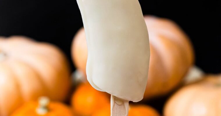 Frozen Chocolate Banana Ghost Pops