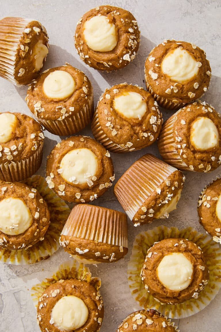 🍂 Starbucks Copycat Pumpkin Cream Cheese Muffins (Perfect for Meal Prep!)