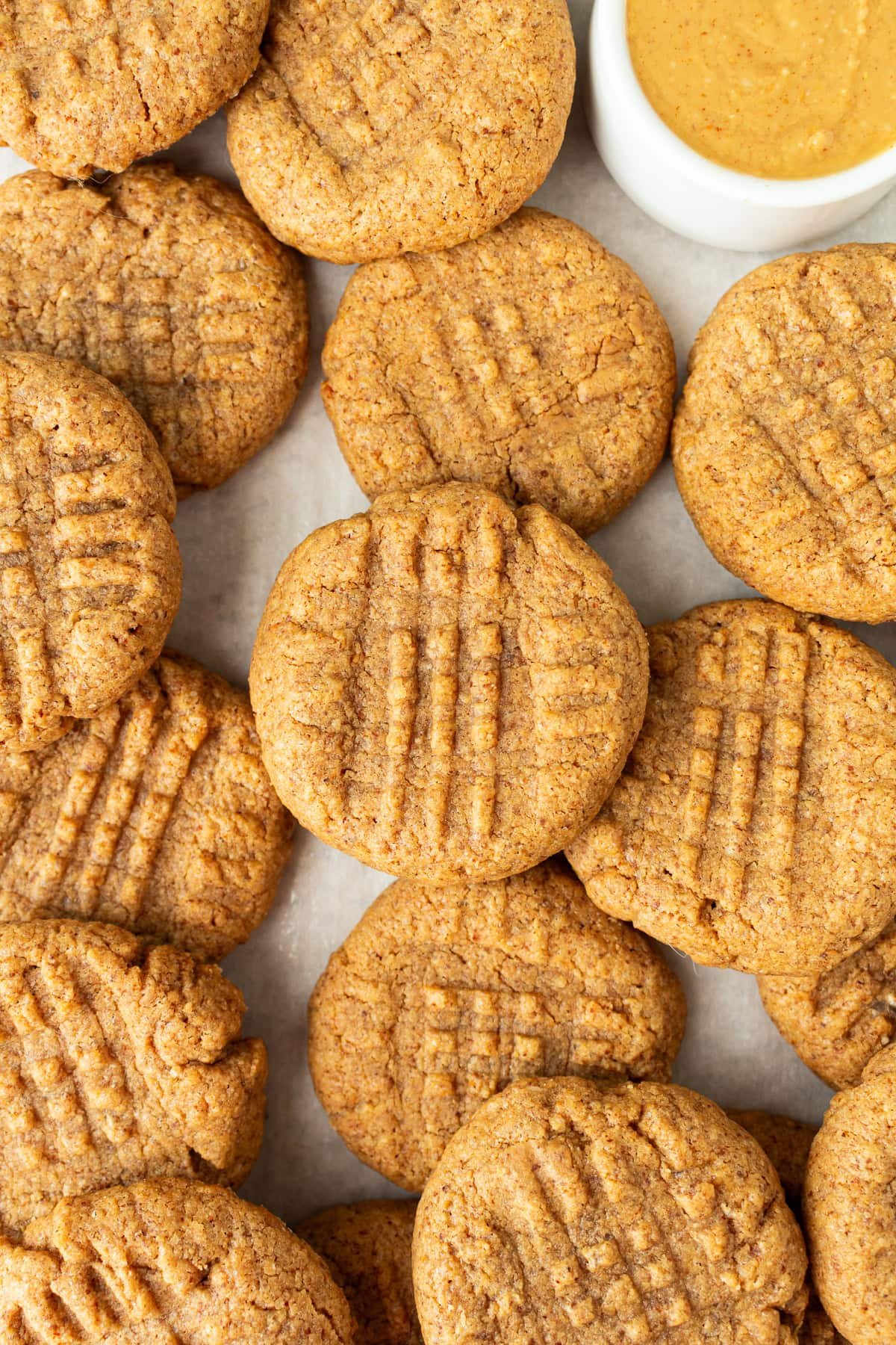 The Easiest 3-Ingredient Almond Butter Cookies
