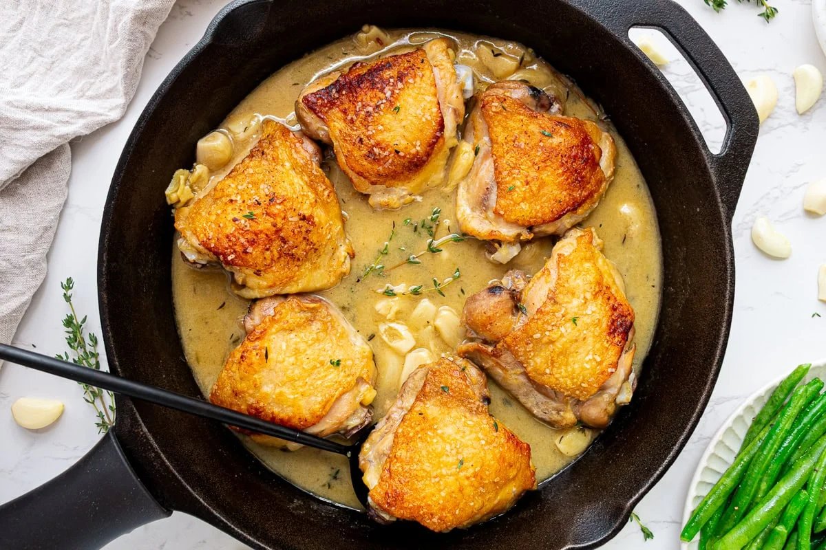 30 Cloves Garlic Chicken – Skinnytaste