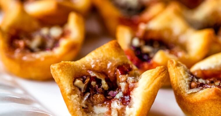 Baked Brie Bites (With Crescent Rolls)