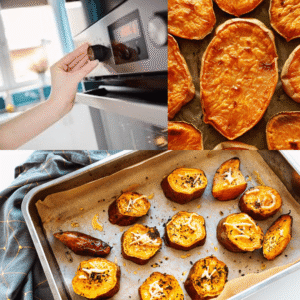 Roast the Sweet Potatoes