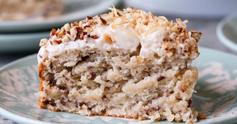 Vegan Italian Cream Cake (Italian Wedding Cake)