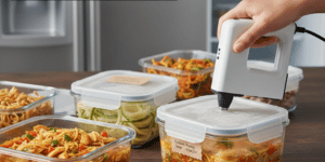 Soups and casseroles freeze very well. Always remove excess air to prevent freezer burn.