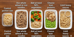 Health Tips for Balanced Noodle Meals