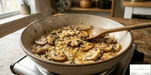 Heat olive oil in a large pan over medium heat
