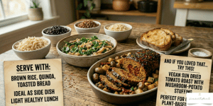 If you enjoyed this Vegan Spinach Mushroom Beans recipe,